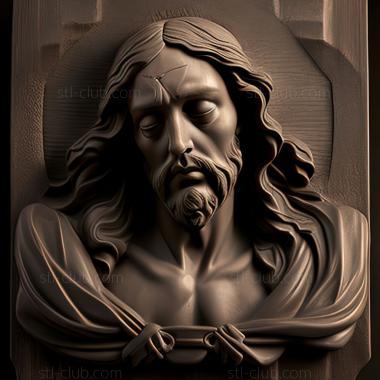 3D model st jesus (STL)